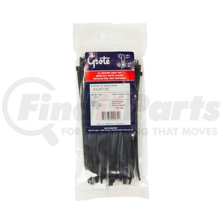 Grote 836019C STD TIE BLK
