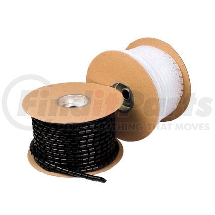 Grote 839007 Spiral Wrap, Black, 1/2", 100 Ft