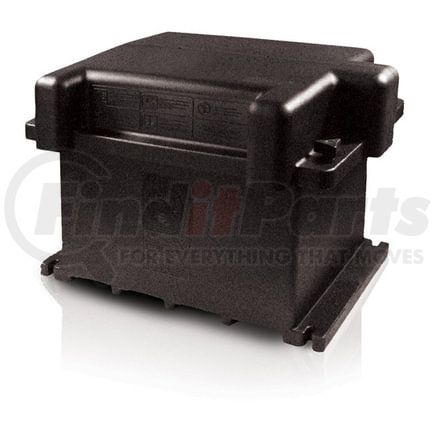 Grote 849661 Battery Box, 6V Dual, Gc2, Black, Pk 1