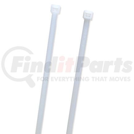 Grote 856010 Cable Tie - 11.10 in. Long, White, Polyamide 6.6 Nylon, Standard Duty