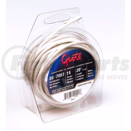 Grote 869007 Primary Wire - 35 ft. x 0.91 inches, Black, Plastic, GPT Style