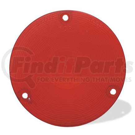 Grote 90022 Brake Light Lens - Round, Red