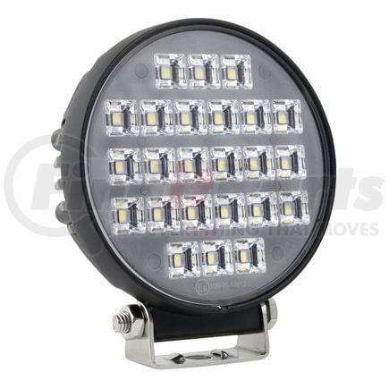 Grote BZ1215 BriteZoneTM LED Work Lights, 1900 Raw Lumens, Round With Switch