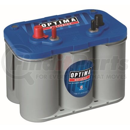 Optima Spiralcell Battery D34M BlueTop® Marine Battery - 12V, Dual Purpose, 750 CCA, Type M Terminal