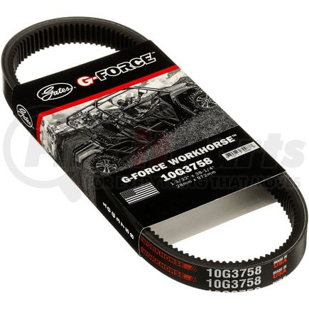 Gates 10G3758 G-Force Continuously Variable Transmission (CVT) Belt