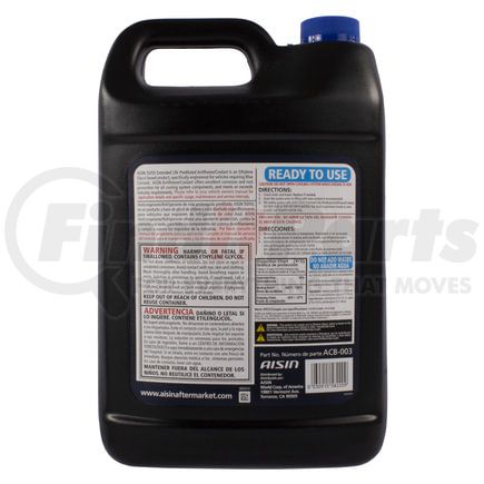 Aisin ACB 003 OE Formulated Engine Coolant / Antifreeze