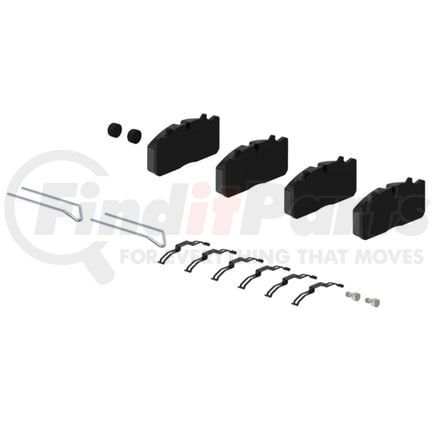 WABCO 640 175 952 2 Disc Brake Pad Kit - 1535 to 1685 mm
