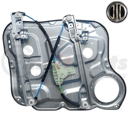 Aisin RPAK-043 Power Window Regulator Assembly w/ Motor
