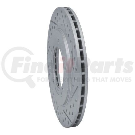 Dynamic Friction Company 830-01013R Geoperformance Rotor - Drilled and Slotted