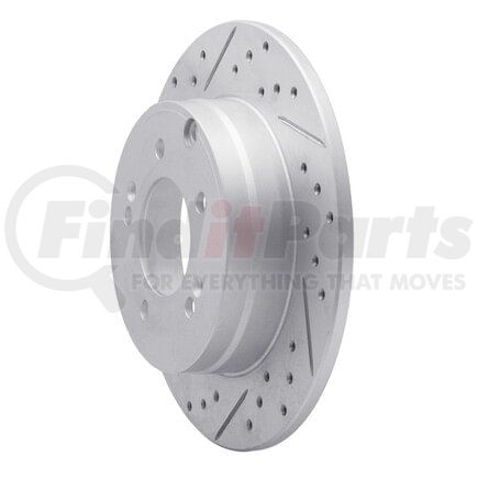 Dynamic Friction Company 830-03021L Geoperformance Rotor - Drilled and Slotted