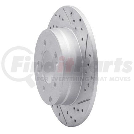 Dynamic Friction Company 830-03021R Geoperformance Rotor - Drilled and Slotted