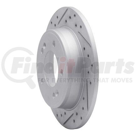 Dynamic Friction Company 830-03037L Geoperformance Rotor - Drilled and Slotted