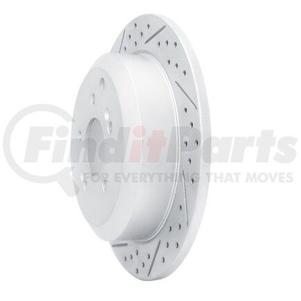 Dynamic Friction Company 830-03048L Geoperformance Rotor - Drilled and Slotted