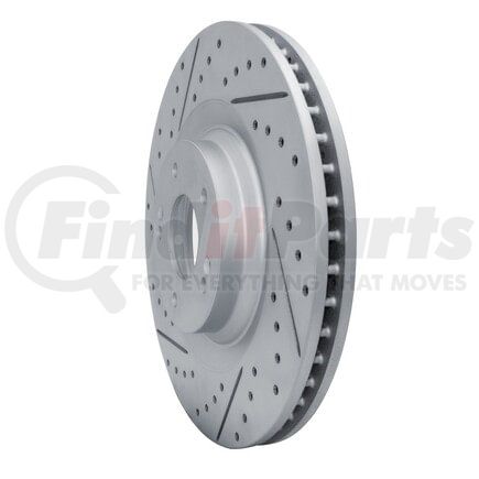 Dynamic Friction Company 830-03061L Geoperformance Rotor - Drilled and Slotted