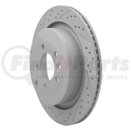 Dynamic Friction Company 830-11010L Geoperformance Rotor - Drilled and Slotted