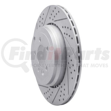 Dynamic Friction Company 830-11020L Geoperformance Rotor - Drilled and Slotted
