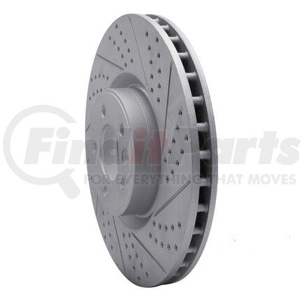 Dynamic Friction Company 830-11021R Geoperformance Rotor - Drilled and Slotted