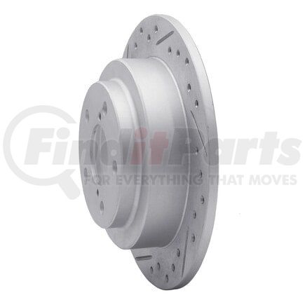 Dynamic Friction Company 830-13008L Geoperformance Rotor - Drilled and Slotted
