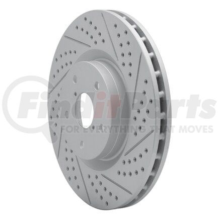 Dynamic Friction Company 830-13016R Geoperformance Rotor - Drilled and Slotted