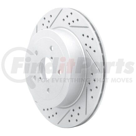 Dynamic Friction Company 830-13017L Geoperformance Rotor - Drilled and Slotted