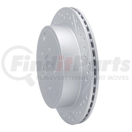 Dynamic Friction Company 830-13023R Geoperformance Rotor - Drilled and Slotted