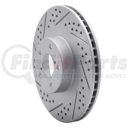 Dynamic Friction Company 830-13033L Geoperformance Rotor - Drilled and Slotted