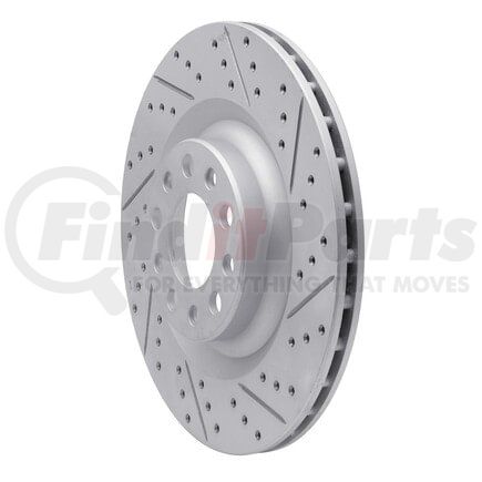 Dynamic Friction Company 830-16013R Geoperformance Rotor - Drilled and Slotted
