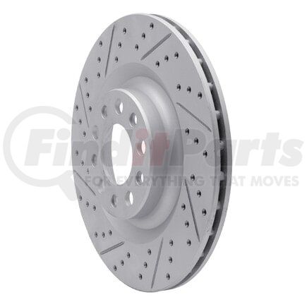 Dynamic Friction Company 830-16013L Geoperformance Rotor - Drilled and Slotted