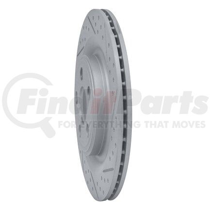 Dynamic Friction Company 830-20018R Geoperformance Rotor - Drilled and Slotted