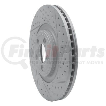 Dynamic Friction Company 830-20020R Geoperformance Rotor - Drilled and Slotted