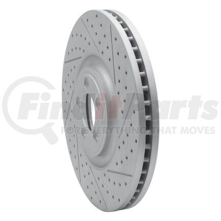 Dynamic Friction Company 830-20026R Geoperformance Rotor - Drilled and Slotted