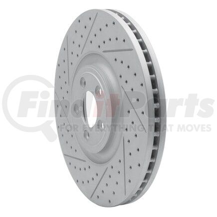 Dynamic Friction Company 830-20026L Geoperformance Rotor - Drilled and Slotted