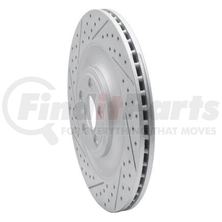 Dynamic Friction Company 830-20027L Geoperformance Rotor - Drilled and Slotted