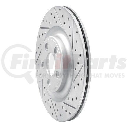 Dynamic Friction Company 830-20028R Geoperformance Rotor - Drilled and Slotted