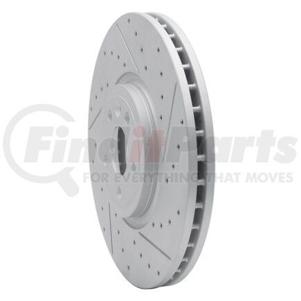 Dynamic Friction Company 830-20033R Geoperformance Rotor - Drilled and Slotted