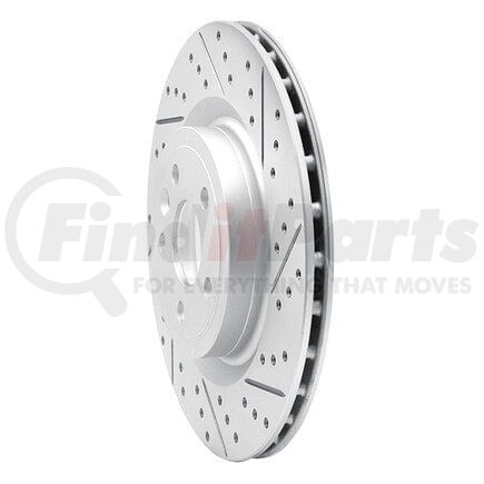Dynamic Friction Company 830-20034R Geoperformance Rotor - Drilled and Slotted