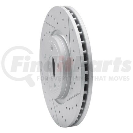 Dynamic Friction Company 830-20038R Geoperformance Rotor - Drilled and Slotted