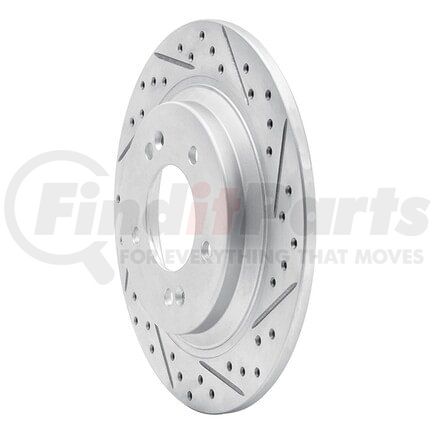 Dynamic Friction Company 830-21014R Geoperformance Rotor - Drilled and Slotted