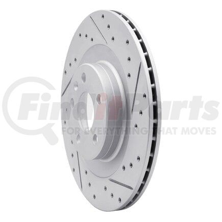 Dynamic Friction Company 830-27052R Geoperformance Rotor - Drilled and Slotted