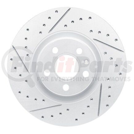 Dynamic Friction Company 830-27059L Geoperformance Rotor - Drilled and Slotted