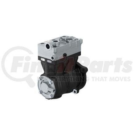 WABCO 4127040240 Air Brake Compressor - Twin-Cylinder, Flange Mounted, 704cc