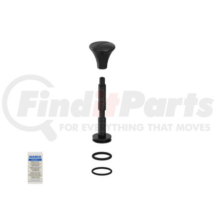 WABCO 4630849202 Lift Axle Control Panel Valves - Includes Push-Button and Valve Stem