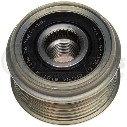 Gates 37168P DriveAlign Overrunning Alternator Decoupler Pulley (ADP)