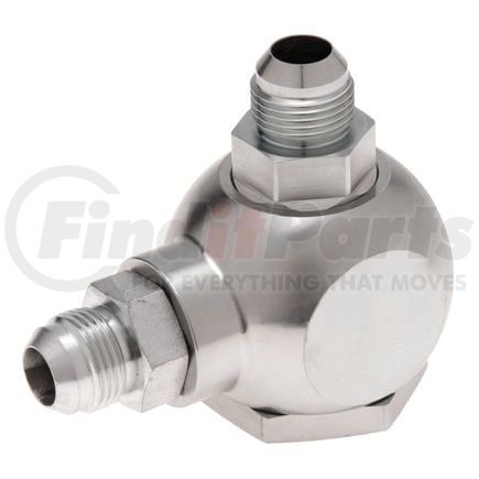 Gates G934201212 Male JIC to Male JIC - 90 Short (Live Swivel)