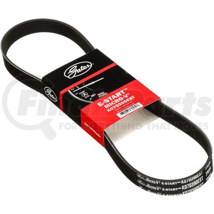 Gates K070390EST E-Start Micro-V Serpentine Drive Belt