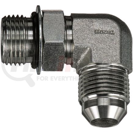 Gates G60312-0604 Male O-Ring Boss to Male JIC 37 Flare - 90 (SAE to SAE)