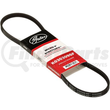 Gates K030309SF Stretch Fit Micro-V Serpentine Drive Belt