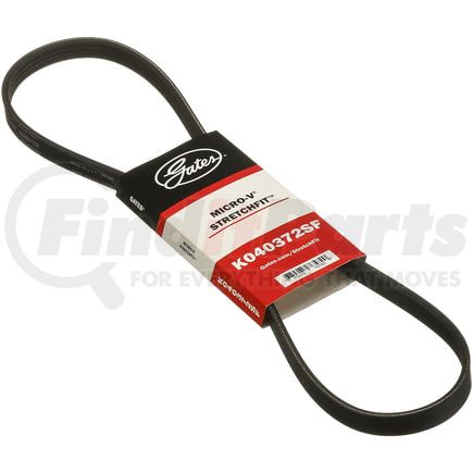Gates K040372SF Stretch Fit Micro-V Serpentine Drive Belt
