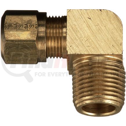Gates G32104-0608 Air Brake to Male Pipe - 90 (Nylon Tubing Compression)