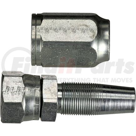 Gates G27170-0404 Female JIC 37 Flare Swivel (Type T for G1 Hose - 1 Wire)